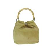 Dior Vintage Pre-owned Nylon handvskor Green, Dam