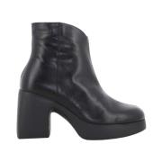 Wonders Dam Ankelboots Svart Black, Dam