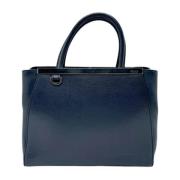 Fendi Vintage Pre-owned Laeder fendi-vskor Blue, Dam