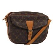 Louis Vuitton Vintage Pre-owned Canvas axelremsvskor Brown, Dam