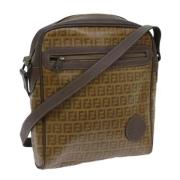 Fendi Vintage Pre-owned Canvas fendi-vskor Brown, Dam