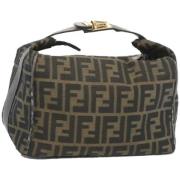 Fendi Vintage Pre-owned Canvas fendi-vskor Brown, Dam