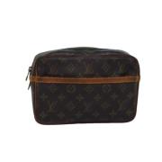 Louis Vuitton Vintage Pre-owned Canvas louis-vuitton-vskor Brown, Dam