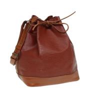 Louis Vuitton Vintage Pre-owned Laeder axelremsvskor Brown, Dam