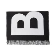 Burberry Reversibel Logoscarf Black, Unisex