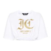 Just Cavalli T-shirts och Polos White, Dam