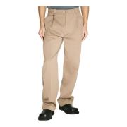 Eytys Twill Trinity Byxor med Knotted Hardware Beige, Herr