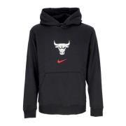 Nike Chicago Bulls City Edition Huvtröja Black, Herr