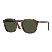 Persol Stiliga solglasögon i brun nyans Brown, Unisex