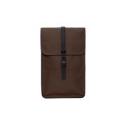 Rains Modern Vattentät Ryggsäck med Laptopficka Brown, Unisex