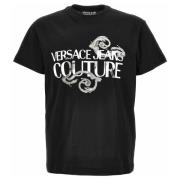 Versace Jeans Couture T-shirts och Polos Black, Herr