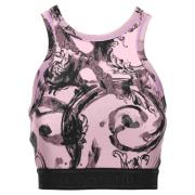 Versace Jeans Couture Top Purple, Dam