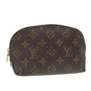 Louis Vuitton Vintage Pre-owned Canvas louis-vuitton-vskor Brown, Dam