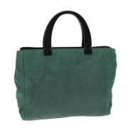 Prada Vintage Pre-owned Nylon prada-vskor Green, Dam