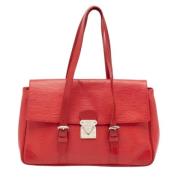 Louis Vuitton Vintage Pre-owned Laeder louis-vuitton-vskor Red, Dam