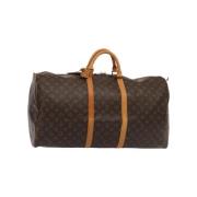 Louis Vuitton Vintage Pre-owned Canvas handvskor Brown, Dam