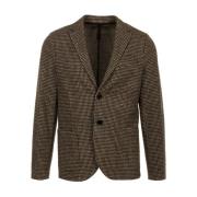 Harris Wharf London Beige Blazer Jackor Brown, Herr