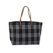 Burberry Vintage Pre-owned Nylon handvskor Black, Dam