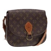 Louis Vuitton Vintage Pre-owned Canvas louis-vuitton-vskor Brown, Dam