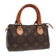 Louis Vuitton Vintage Pre-owned Canvas louis-vuitton-vskor Brown, Dam