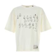 Mihara Yasuhiro Ankor Grafisk T-shirt White, Herr