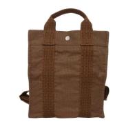 Hermès Vintage Pre-owned Canvas totevskor Brown, Dam