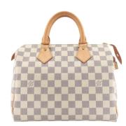 Louis Vuitton Vintage Pre-owned Tyg louis-vuitton-vskor Beige, Dam