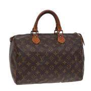 Louis Vuitton Vintage Pre-owned Canvas louis-vuitton-vskor Brown, Dam