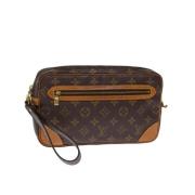 Louis Vuitton Vintage Pre-owned Belagd canvas louis-vuitton-vskor Brow...