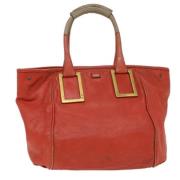 Chloé Pre-owned Pre-owned Laeder handvskor Red, Dam