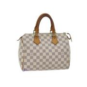 Louis Vuitton Vintage Pre-owned Canvas handvskor Beige, Dam