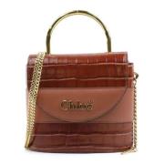 Chloé Pre-owned Pre-owned Laeder handvskor Brown, Dam