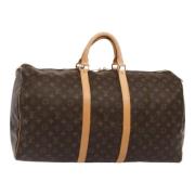 Louis Vuitton Vintage Pre-owned Canvas resvskor Brown, Dam