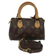 Louis Vuitton Vintage Pre-owned Canvas louis-vuitton-vskor Brown, Dam