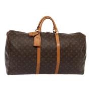 Louis Vuitton Vintage Pre-owned Canvas resvskor Brown, Dam