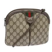 Gucci Vintage Pre-owned Laeder gucci-vskor Beige, Dam