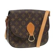 Louis Vuitton Vintage Pre-owned Canvas louis-vuitton-vskor Brown, Dam