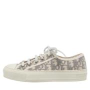 Dior Vintage Pre-owned Canvas sneakers White, Dam