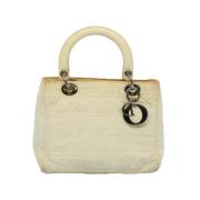 Dior Vintage Pre-owned Nylon dior-vskor Beige, Dam