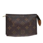 Louis Vuitton Vintage Pre-owned Canvas necessrer Brown, Dam