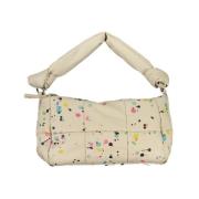 Desigual Beige Handväska med Justerbar Axelrem Beige, Dam