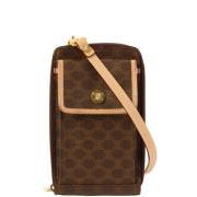 Celine Vintage Pre-owned Tyg plnbcker Brown, Dam