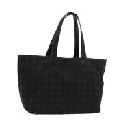 Chanel Vintage Pre-owned Nylon totevskor Black, Dam