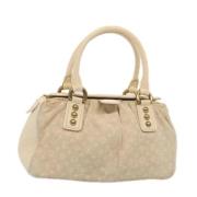 Louis Vuitton Vintage Pre-owned Canvas louis-vuitton-vskor Beige, Dam