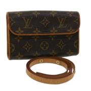 Louis Vuitton Vintage Pre-owned Canvas louis-vuitton-vskor Brown, Dam