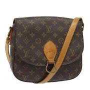 Louis Vuitton Vintage Pre-owned Canvas louis-vuitton-vskor Brown, Dam