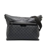 Louis Vuitton Vintage Pre-owned Canvas axelremsvskor Black, Dam