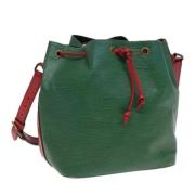 Louis Vuitton Vintage Pre-owned Laeder axelremsvskor Green, Dam