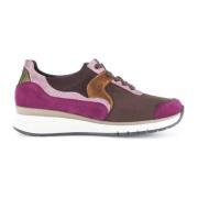 Gabor Lila Dam Sneaker - För vardagsbruk Multicolor, Dam