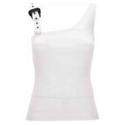 Versace Jeans Couture Top White, Dam